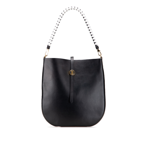 Pre-Loved Burberry Leather TB Anne Hobo - Picture 1 of 10
